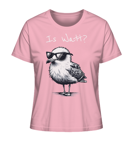 Is Watt Coole Möwe - Damen Premium Bio Shirt