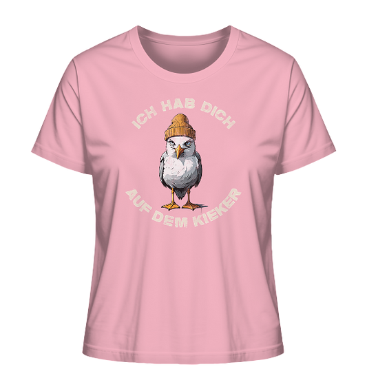 Ich hab Dich auf dem Kieker Möwe Spruch - Damen Premium Bio Shirt