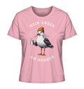 Mein Anker am Morgen Kaffee Möwe - Damen Premium Bio Shirt - Kiebitzdelle