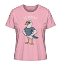Is Watt Starke Möwe mit lustigem Spruch - Damen Premium Bio Shirt - Kiebitzdelle