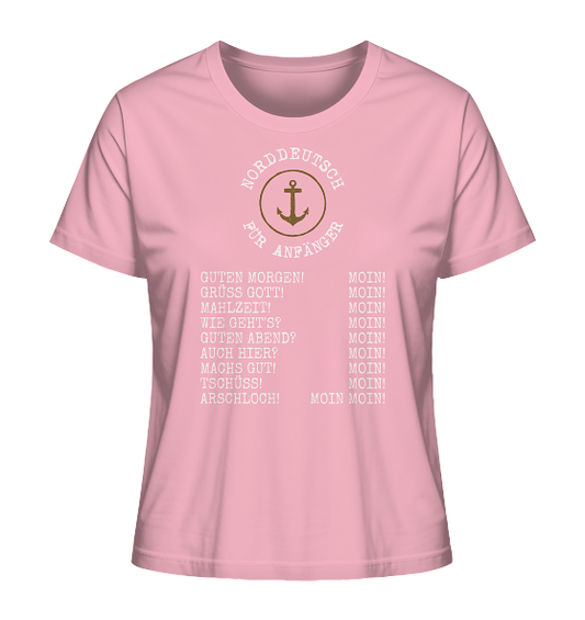 Norddeutsch für Anfänger - Damen Premium Bio Shirt