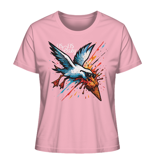 Eis Eis Baby Eisdieb Möwe - Damen Premium Bio Shirt - Kiebitzdelle