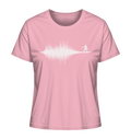 Soundwave Schallewelle Surfer Equilizer - Damen Premium Bio Shirt - Kiebitzdelle