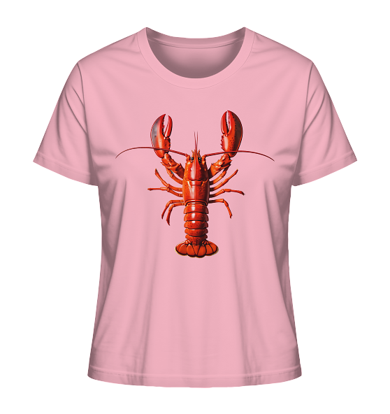 Roter Hummer - Damen Premium Bio Shirt - Kiebitzdelle
