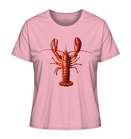 Roter Hummer - Damen Premium Bio Shirt