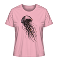 Street Art Qualle - Damen Premium Bio Shirt - Kiebitzdelle