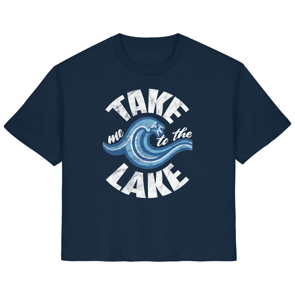 Take me to the Lake - Damen Premium Bio Shirt - Kiebitzdelle