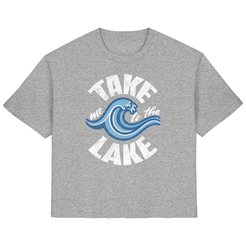 Take me to the Lake - Damen Premium Bio Shirt - Kiebitzdelle