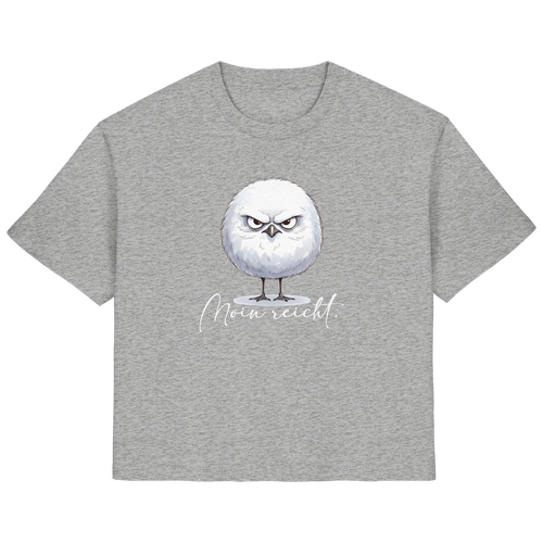 Moin reicht - Grimmige runde Möwe - Damen Premium Bio Shirt