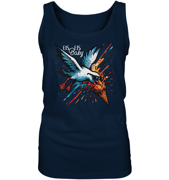 Eis Eis Baby Eisdieb Möwe - Damen Tank-Top - Kiebitzdelle