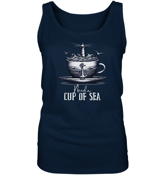 Need a cup of sea - Damen Tank-Top - Kiebitzdelle