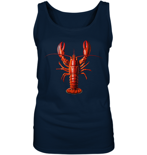 Roter Hummer - Damen Tank-Top - Kiebitzdelle