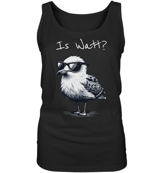 Is Watt Coole Möwe - Damen Tank-Top - Kiebitzdelle