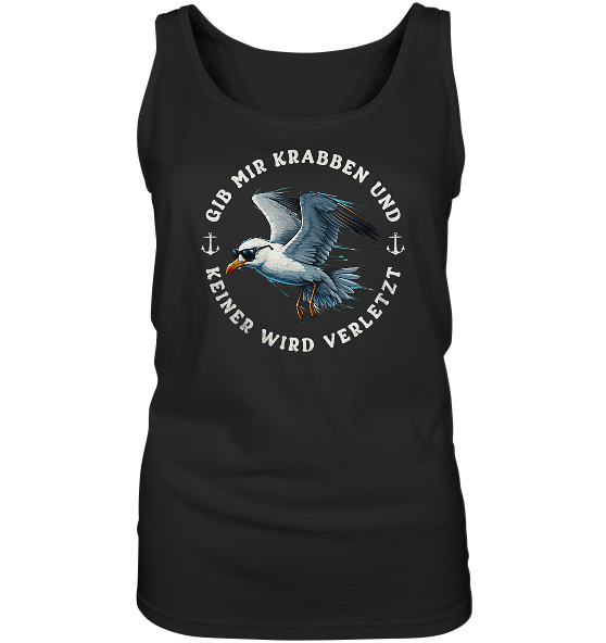 Gib mir Krabben und keiner wird verletzt - Damen Tank-Top - Kiebitzdelle