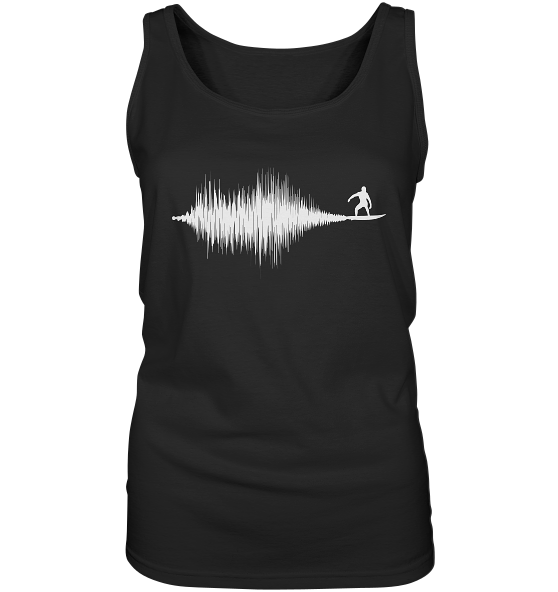 Soundwave Schallewelle Surfer Equilizer - Damen Tank-Top - Kiebitzdelle