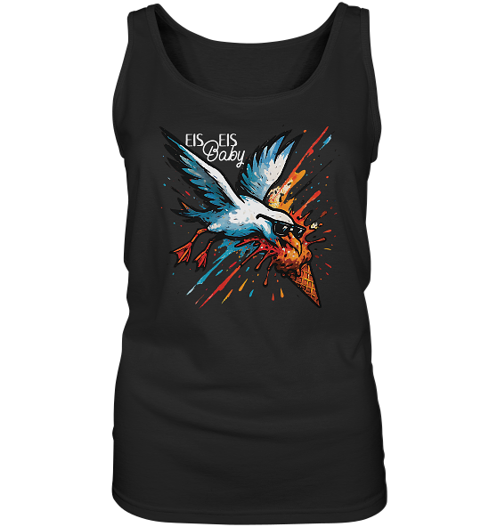 Eis Eis Baby Eisdieb Möwe - Damen Tank-Top - Kiebitzdelle