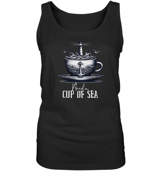 Need a cup of sea - Damen Tank-Top - Kiebitzdelle