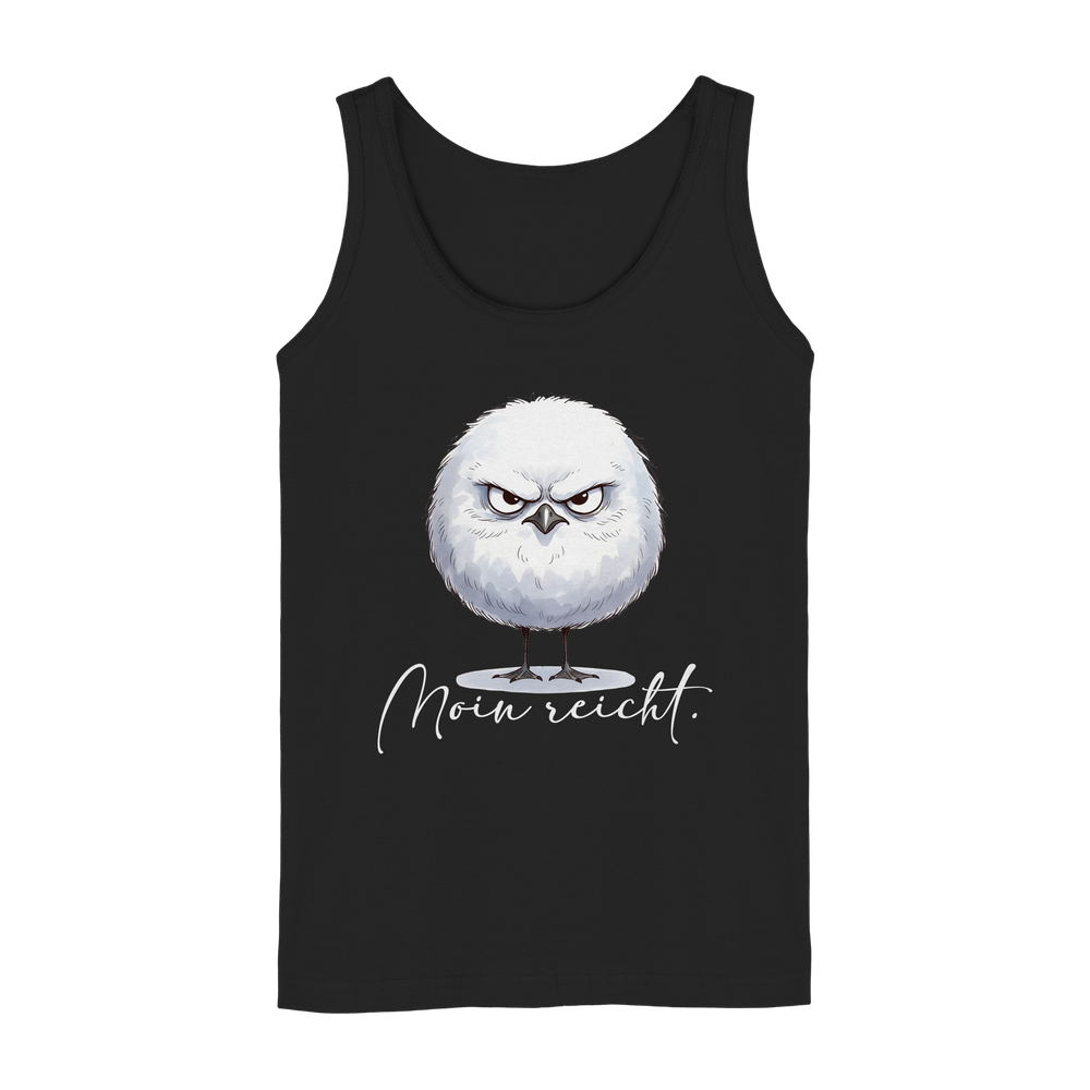 Moin reicht - Grimmige runde Möwe - Ladies Tank-Top