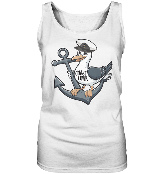 Coast Lover Möwe Kapitän - Damen Tank-Top
