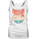 Borkum Beach Vibes - Damen Tank-Top - Kiebitzdelle