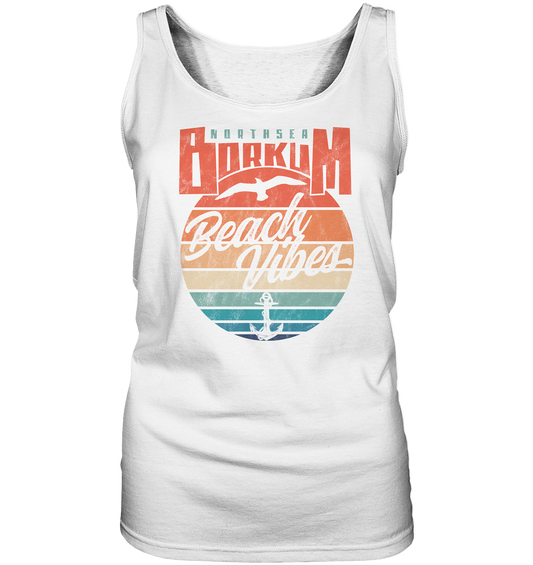 Borkum Beach Vibes - Damen Tank-Top