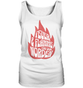 Feuer und Flamme für den Norden - Damen Tank-Top - Kiebitzdelle