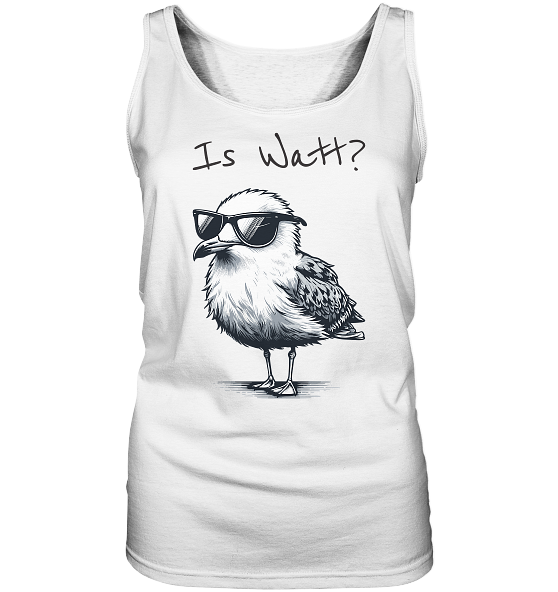 Is Watt Coole Möwe - Damen Tank-Top - Kiebitzdelle