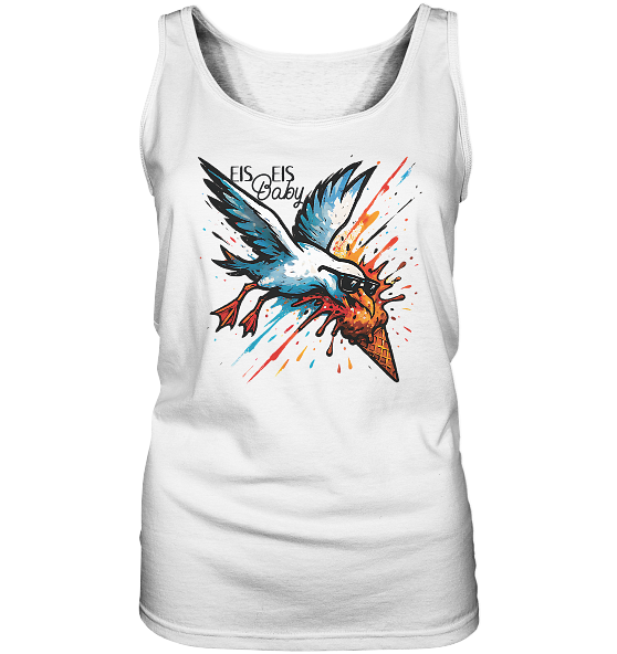 Eis Eis Baby Eisdieb Möwe - Damen Tank-Top - Kiebitzdelle