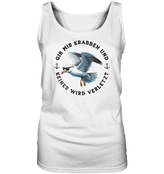 Gib mir Krabben und keiner wird verletzt - Damen Tank-Top