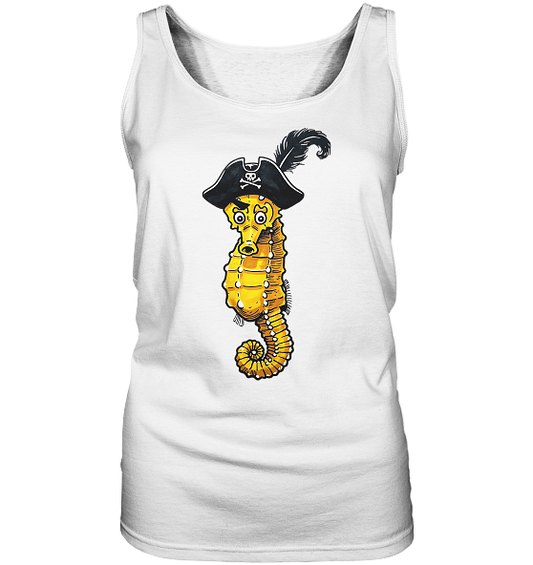 Seepferdchen Seeräuber Pirat - Damen Tank-Top
