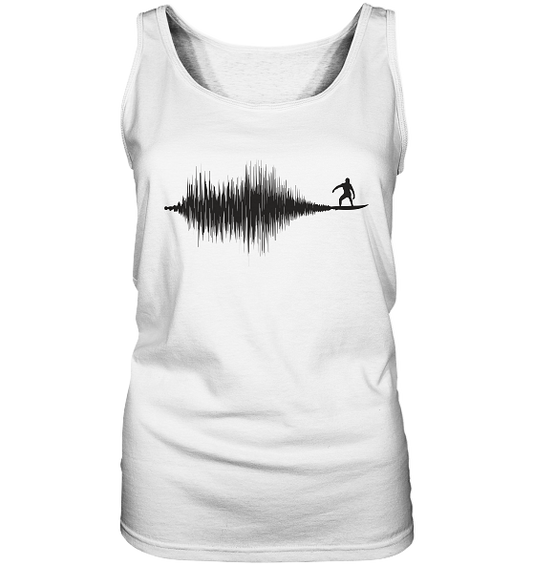 Soundwave Schallewelle Surfer Equilizer - Damen Tank-Top