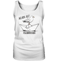 Kurs auf Fischbrötchen Papierschiff Möwe - Damen Tank-Top - Kiebitzdelle