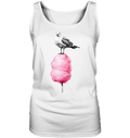 Möwe auf Zuckerwatte - Damen Tank-Top - Kiebitzdelle