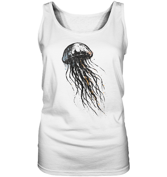 Street Art Qualle - Damen Tank-Top