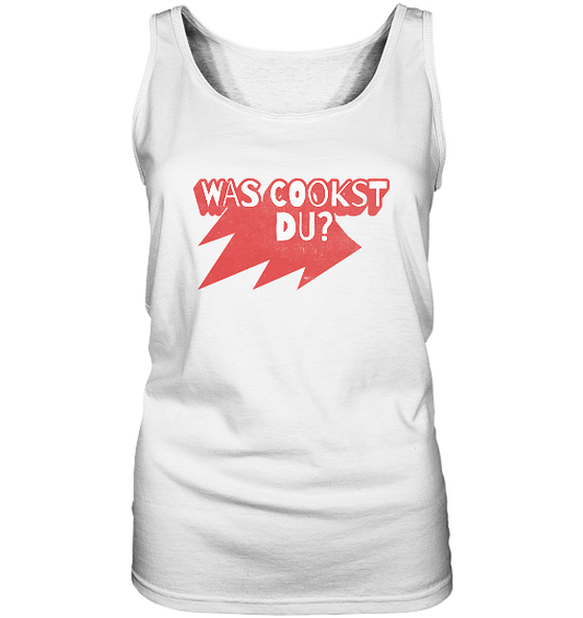 Was cookst du Lustig Kochen - Damen Tank-Top
