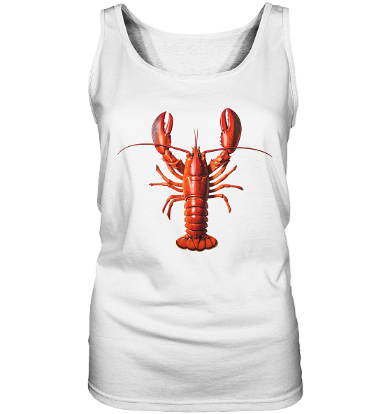 Roter Hummer - Damen Tank-Top - Kiebitzdelle