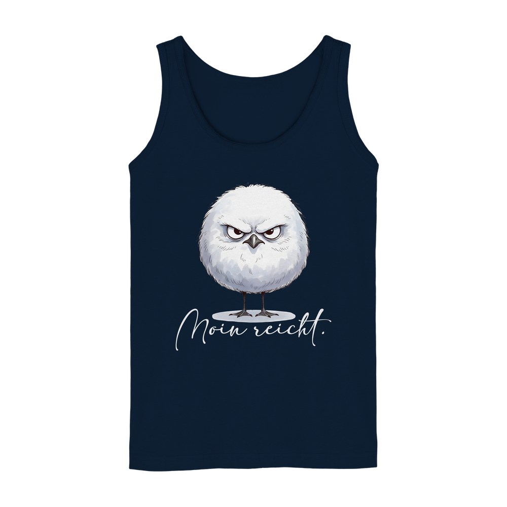 Moin reicht - Grimmige runde Möwe - Ladies Tank-Top
