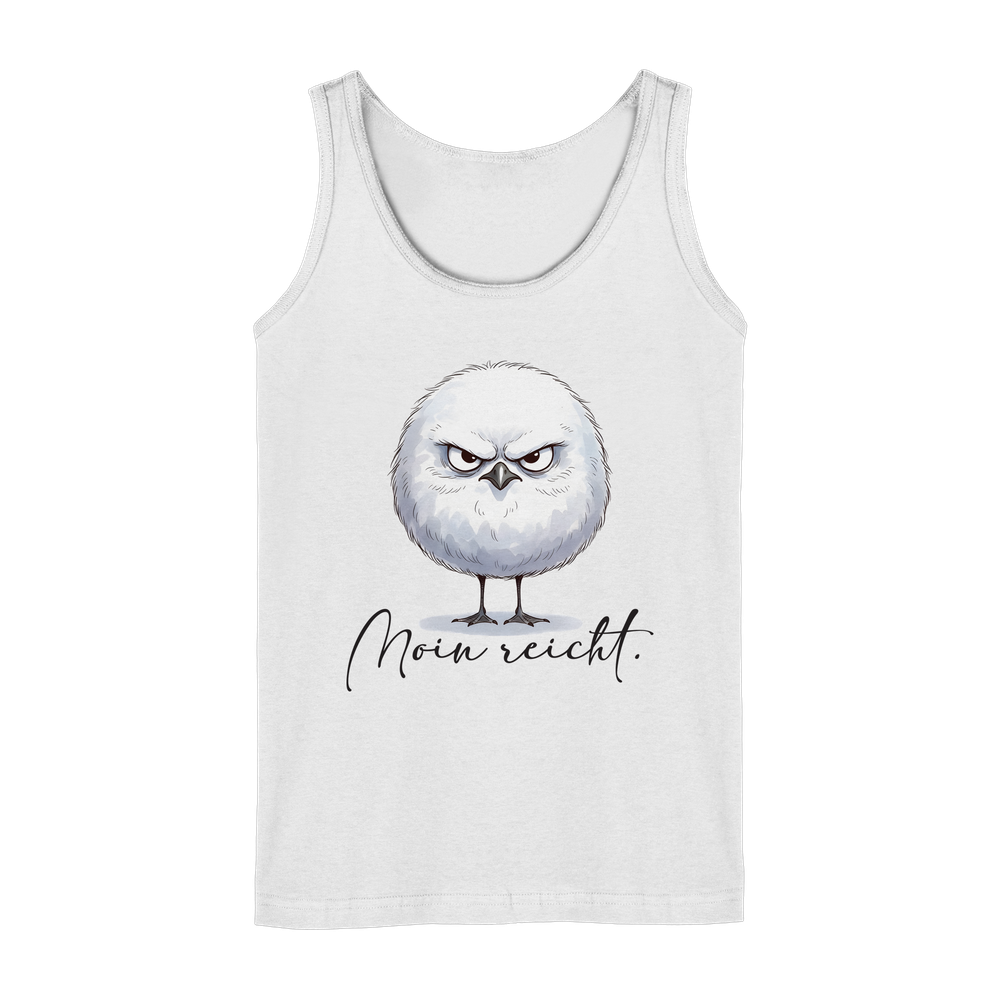 Moin reicht - Grimmige runde Möwe - Ladies Tank-Top