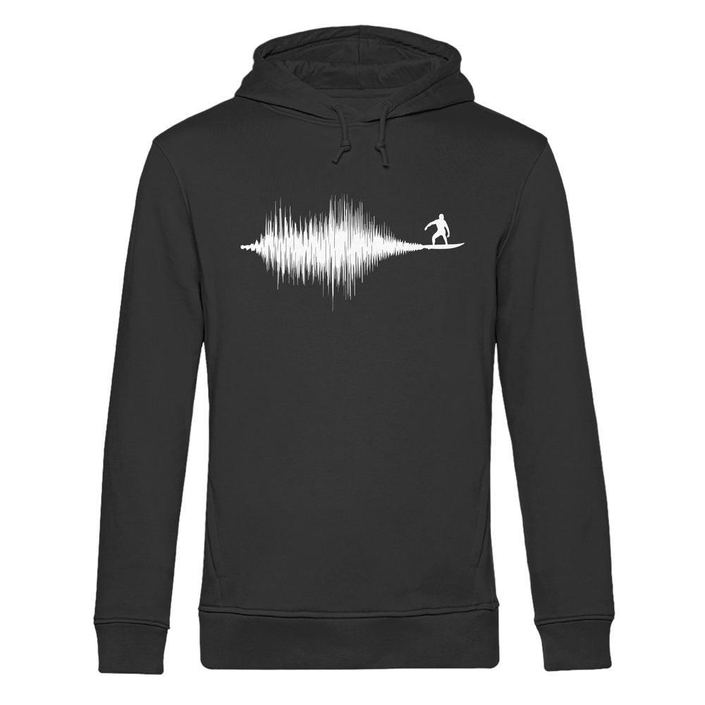 Soundwave Schallewelle Surfer Equilizer - Herren Bio Hoodie - Kiebitzdelle