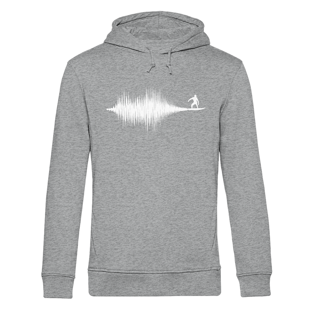 Soundwave Schallewelle Surfer Equilizer - Herren Bio Hoodie - Kiebitzdelle