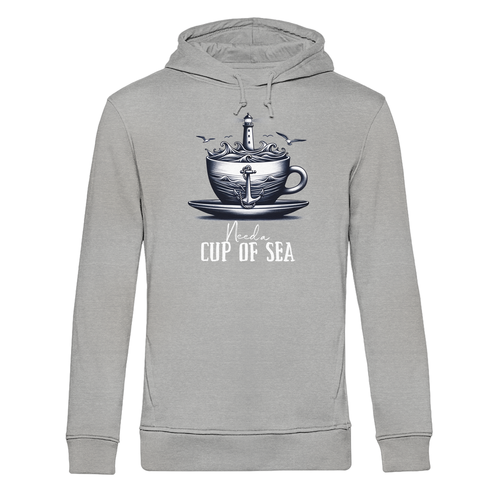 Need a cup of sea - Herren Bio Hoodie - Kiebitzdelle