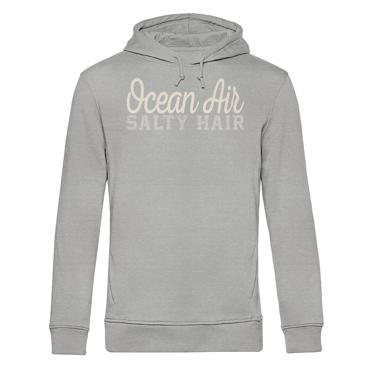 Ocean Air Salty Hair - Herren Bio Hoodie