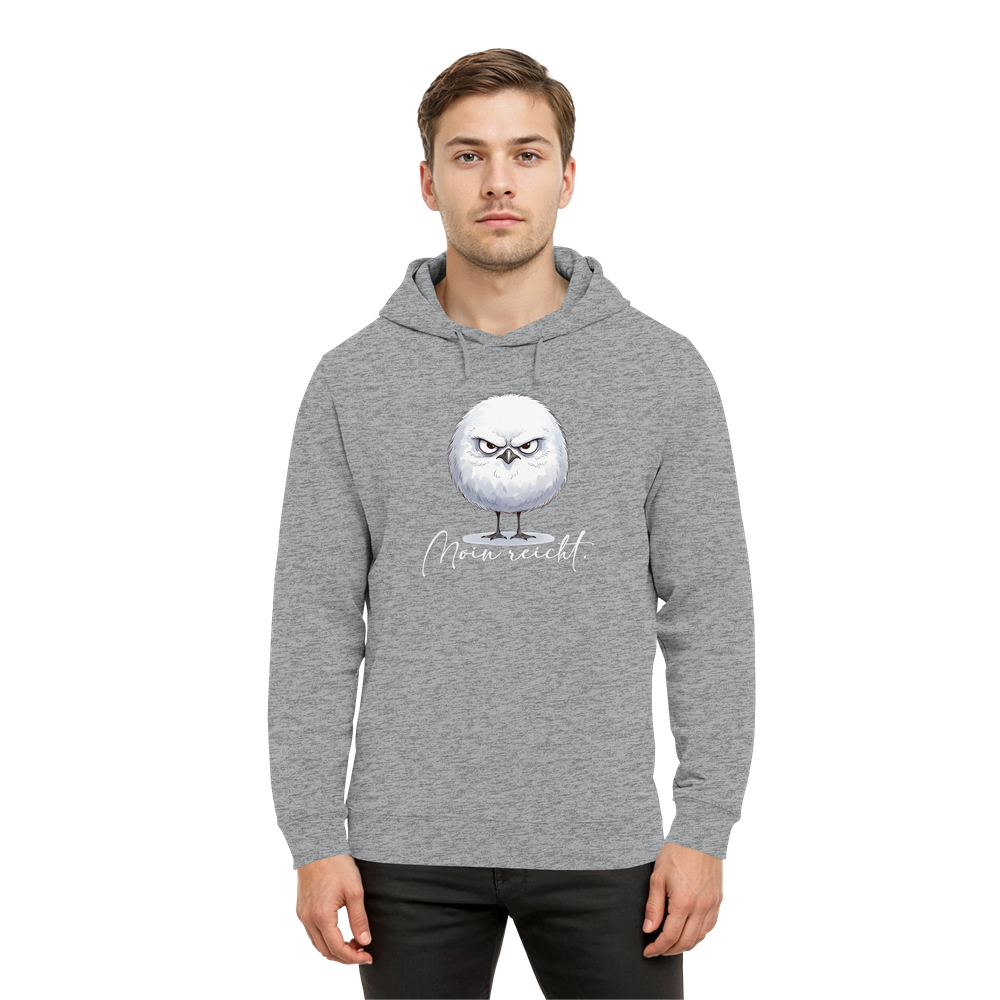 Moin reicht - Grimmige runde Möwe - Organic Hoodie B&C