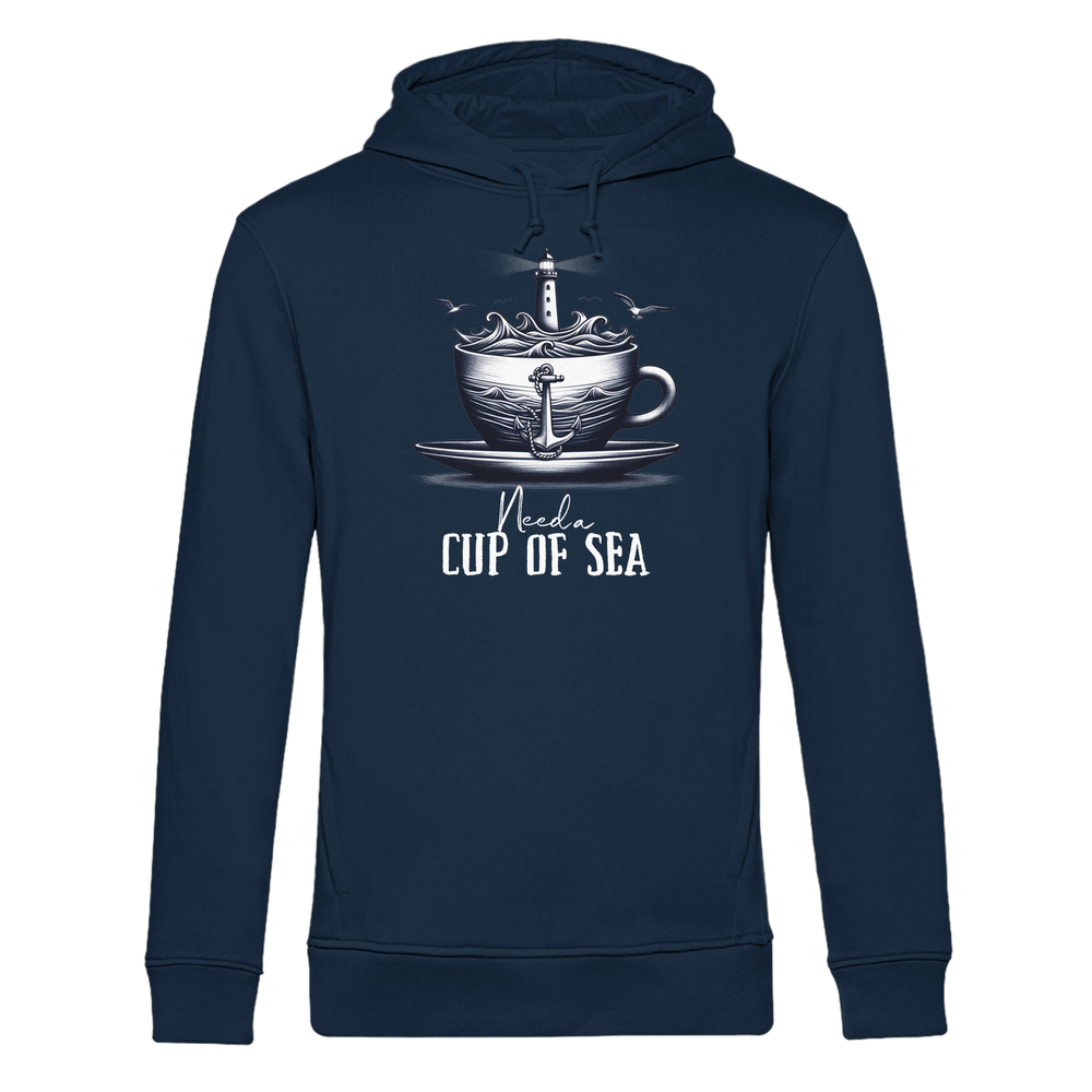 Need a cup of sea - Herren Bio Hoodie - Kiebitzdelle