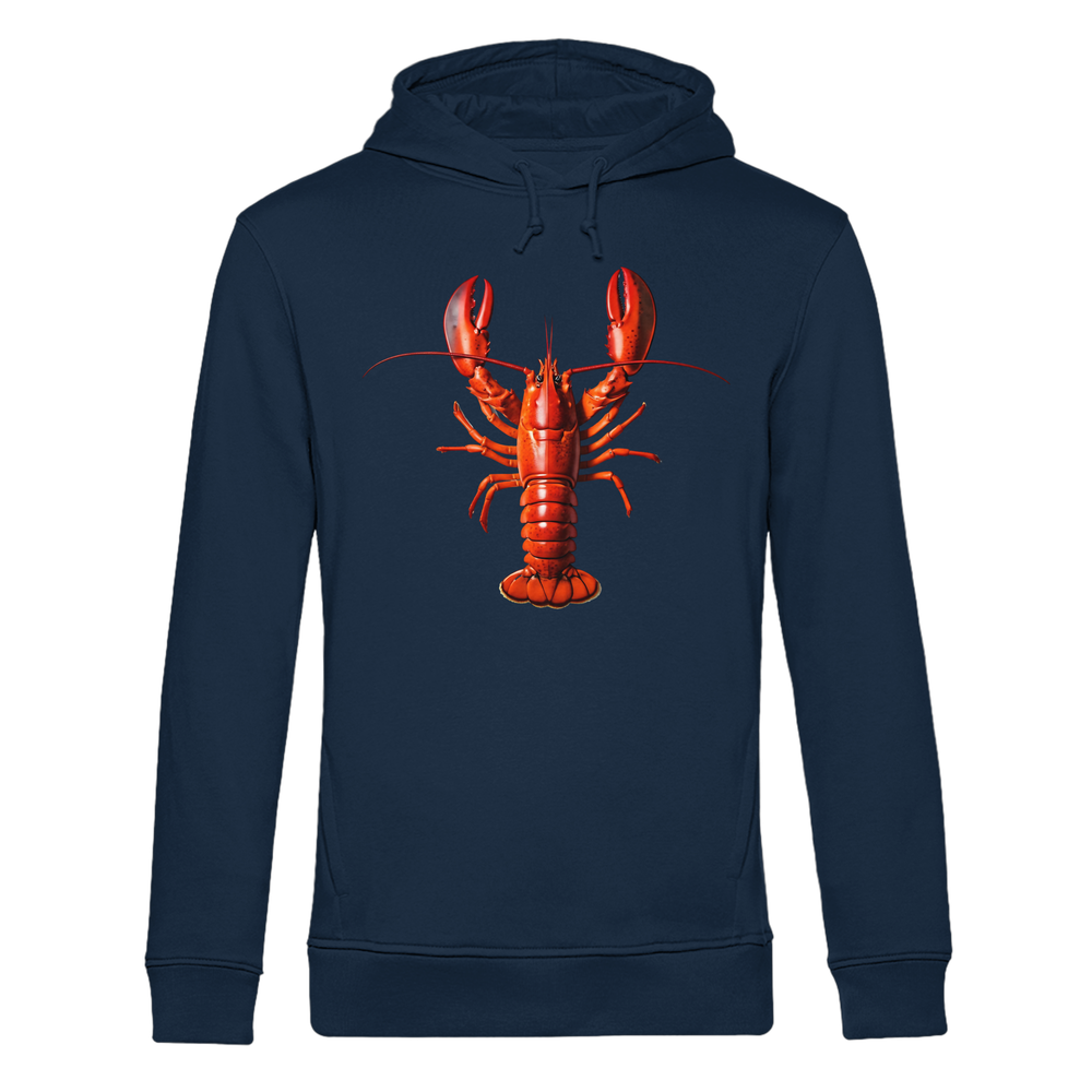 Roter Hummer - Herren Bio Hoodie - Kiebitzdelle