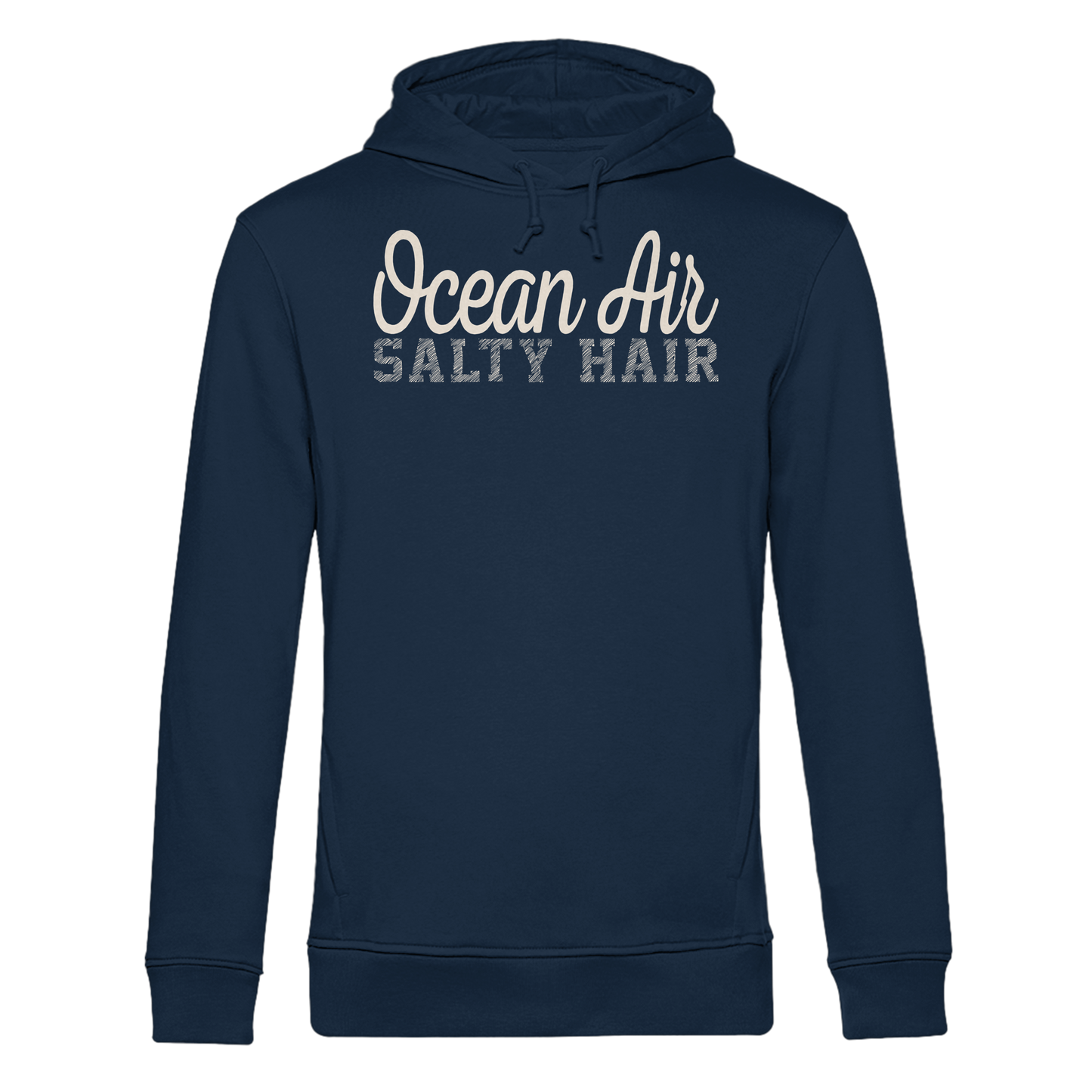 Ocean Air Salty Hair - Herren Bio Hoodie
