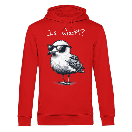 Is Watt Coole Möwe - Herren Bio Hoodie