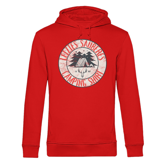 Letztes sauberes Camping Shirt - Herren Bio Hoodie