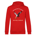 Freche Möwe will Burger statt Krabben - Herren Bio Hoodie - Kiebitzdelle