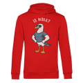 Is Watt Starke Möwe mit lustigem Spruch - Herren Bio Hoodie - Kiebitzdelle